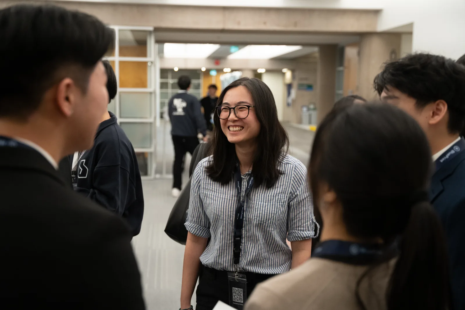 Students and industry partners connecting at BluePrint